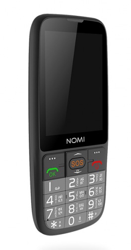 Мобильний телефон Nomi i281 Black Мобильний телефон Nomi i281 Black