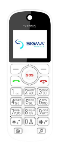 Мобильний телефон SIGMA Comfort 50 Senior White Мобильний телефон SIGMA Comfort 50 Senior White
