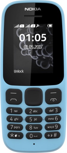 Мобильный телефон Nokia 105 Single Sim New Blue (A00028372) Мобильный телефон Nokia 105 Single Sim New Blue (A00028372)