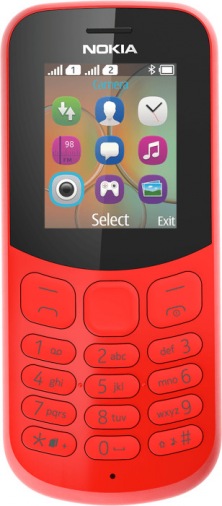 Мобильный телефон NOKIA 130 DS New Red Мобильный телефон NOKIA 130 DS New Red
