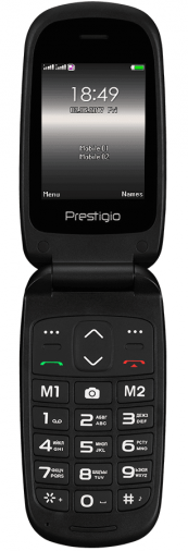 Мобильный телефон Prestigio Grace B1 1242 Duo Black (PFP1242DUOBLACK) Мобильный телефон Prestigio Grace B1 1242 Duo Black (PFP1242DUOBLACK)