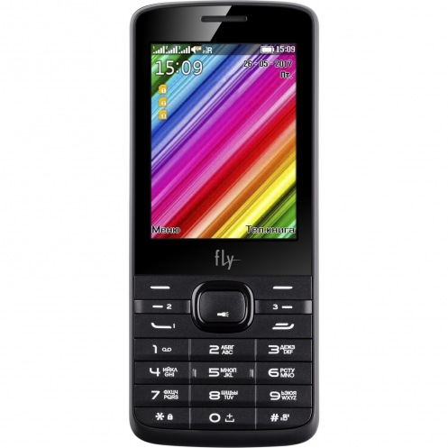 Мобильный телефон FLY TS113 Triple Sim Black Мобильный телефон FLY TS113 Triple Sim Black