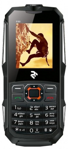 Мобильный телефон 2E TWOE R180 Dual Sim (Black) Мобильный телефон 2E TWOE R180 Dual Sim (Black)