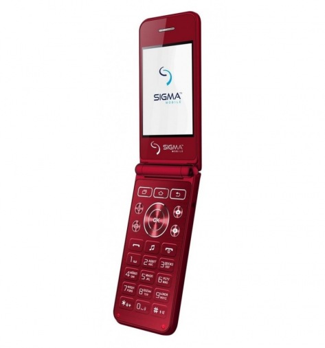 Мобильный телефон SIGMA X-style 28 Flip Red Мобильный телефон SIGMA X-style 28 Flip Red