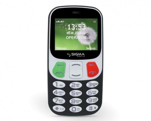 Мобильный телефон SIGMA Comfort 50 Retro Black Мобильный телефон SIGMA Comfort 50 Retro Black