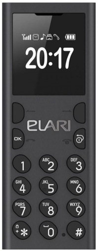 Мобільний телефон ELARI NanoPhone C Black (LR-NPC-BLK) Мобільний телефон ELARI NanoPhone C Black (LR-NPC-BLK)