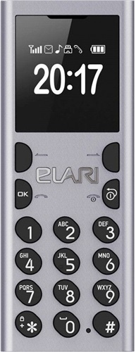 Мобільний телефон ELARI NanoPhone C Silver (LR-NPC-SLV) Мобільний телефон ELARI NanoPhone C Silver (LR-NPC-SLV)