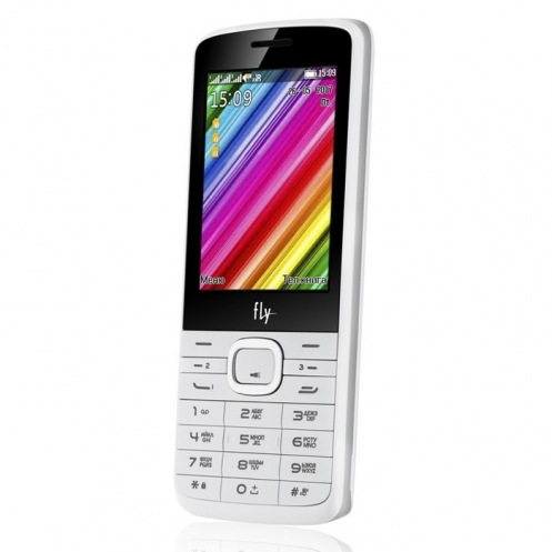 Мобильный телефон FLY TS113 Triple Sim White Мобильный телефон FLY TS113 Triple Sim White