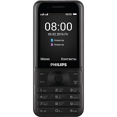 Мобільний телефон PHILIPS Xenium E181 Black Мобільний телефон PHILIPS Xenium E181 Black