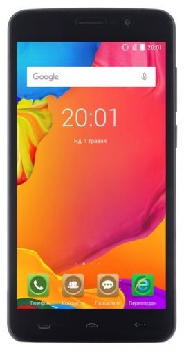 Смартфон ERGO A555 Universe Black Смартфон ERGO A555 Universe Black