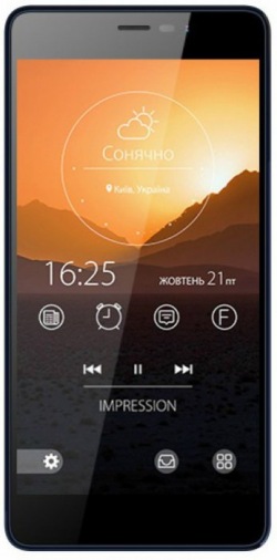Смартфон Impression ImSmart C551 Black/Blue Смартфон Impression ImSmart C551 Black/Blue