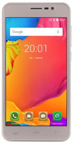 Смартфон ERGO A503 Optima Dual Sim Pure Gold Смартфон ERGO A503 Optima Dual Sim Pure Gold
