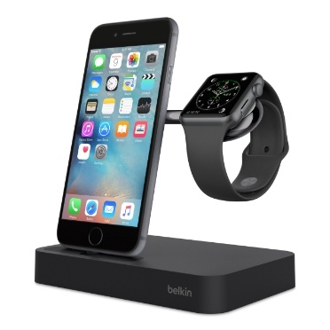 Док-станция BELKIN Charge Dock iWatch + iPhone BLK Док-станция BELKIN Charge Dock iWatch + iPhone BLK