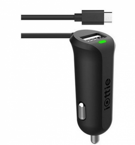 Автомобильное зарядное устройство iOttie RapidVolt Mini Car Charger + microUSB cable (CHCRIO102) Автомобильное зарядное устройство iOttie RapidVolt Mini Car Charger + microUSB cable (CHCRIO102)