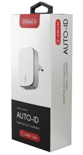 Сетевое зарядное устройство Intaleo TCG343 (3USB3.4A) White Сетевое зарядное устройство Intaleo TCG343 (3USB3.4A) White