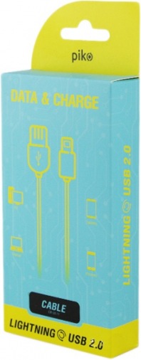 Кабель Piko CB-UL11 USB-Lightning/1м/К/White Кабель Piko CB-UL11 USB-Lightning/1м/К/White