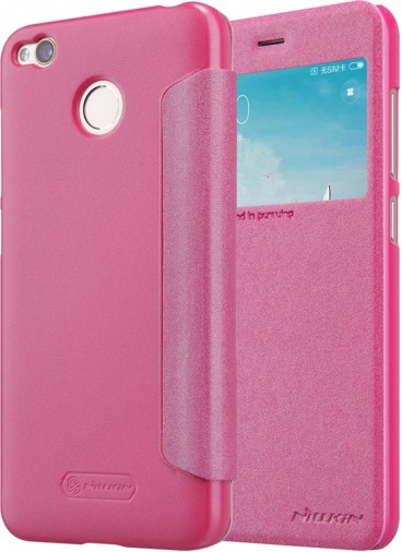 Чехол NILLKIN Sparkle Leather XIAOMI RedMi 4X Red SP-LC REDMI 4X Чехол NILLKIN Sparkle Leather XIAOMI RedMi 4X Red SP-LC REDMI 4X