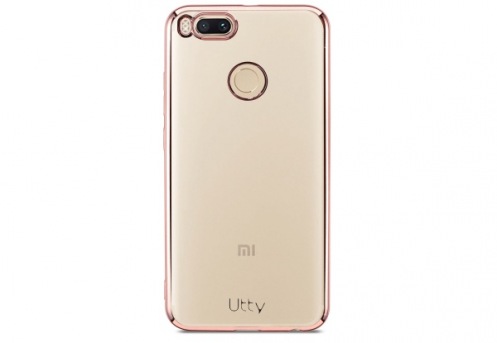 Чехол Xiaomi Mi A1 Electroplating TPU розовый Чехол Xiaomi Mi A1 Electroplating TPU розовый