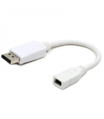 Кабель Cablexpert Mini DisplayPort/DisplayPort (A-mDPF-DPM-001-W) Кабель Cablexpert Mini DisplayPort/DisplayPort (A-mDPF-DPM-001-W)
