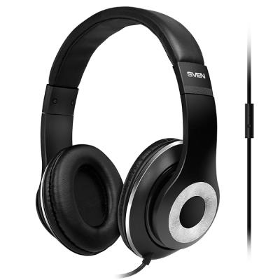 Наушники SVEN AP-930M Black-Silver (00850190) Наушники SVEN AP-930M Black-Silver (00850190)