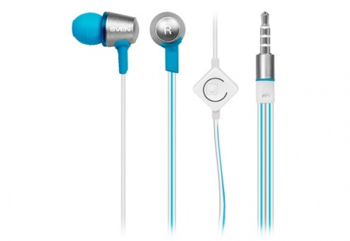 Наушники SVEN SEB-190M silver-blue Наушники SVEN SEB-190M silver-blue