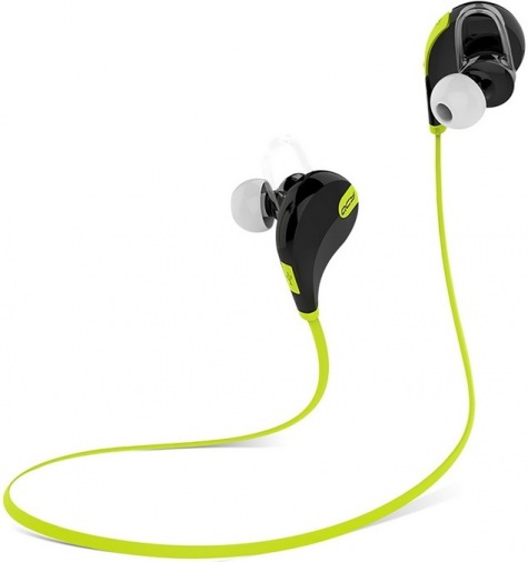 Наушники QCY QY7 Bluetooth Black-Green Наушники QCY QY7 Bluetooth Black-Green