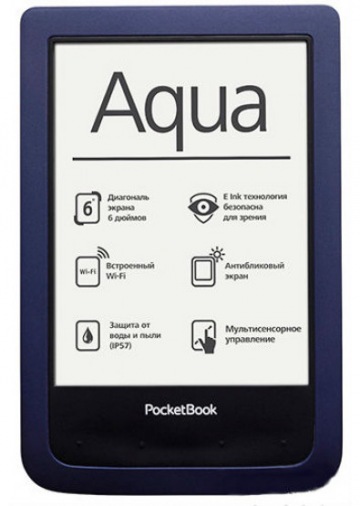 Электронная Книга POCKETBOOK 641 Aqua 2 Blue Электронная Книга POCKETBOOK 641 Aqua 2 Blue