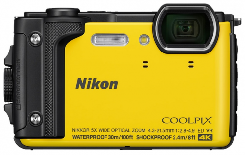 Фотоаппарат Nikon Coolpix W300 Yellow (VQA072E1) Фотоаппарат Nikon Coolpix W300 Yellow (VQA072E1)