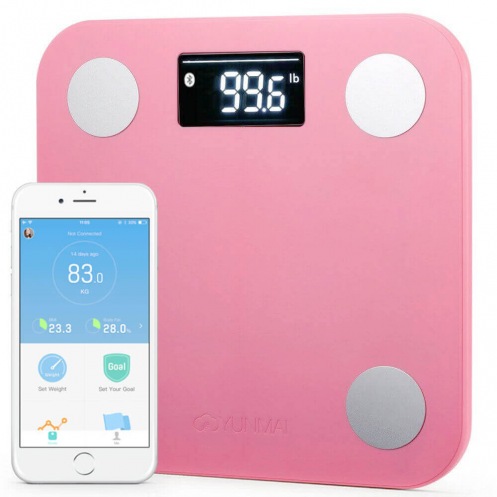 Весы YUNMAI Mini Smart Scale Pink (M1501-PK) Весы YUNMAI Mini Smart Scale Pink (M1501-PK)