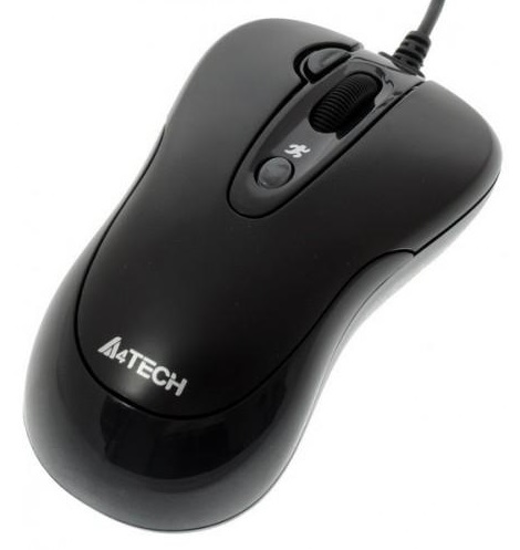 Мышь A4Tech N-61 FX-2 V-Track USB, черный Мышь A4Tech N-61 FX-2 V-Track USB, черный