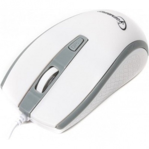Мышь Gembird MUS-104-WGR, USB White/Grey Мышь Gembird MUS-104-WGR, USB White/Grey