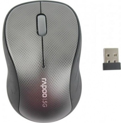 Миша Rapoo Wireless Optical 3000р gray Миша Rapoo Wireless Optical 3000р gray
