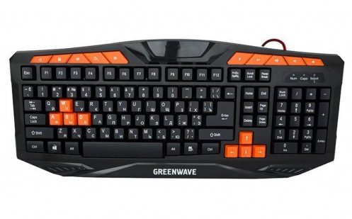 Клавиатура GREENWAVE KB-GM-113M Клавиатура GREENWAVE KB-GM-113M
