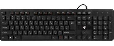 Клавиатура 2E KS 107 Slim USB Black Клавиатура 2E KS 107 Slim USB Black