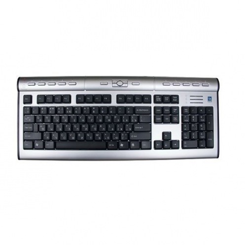 Клавиатура A4Tech KL-7 MU-R PS/2 Silver/Black Клавиатура A4Tech KL-7 MU-R PS/2 Silver/Black