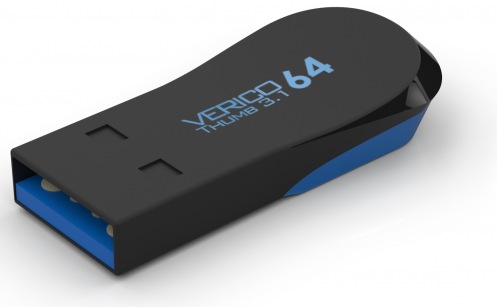 Накопитель Verico USB 32Gb Thumb Black+Blue USB 3.1 Накопитель Verico USB 32Gb Thumb Black+Blue USB 3.1
