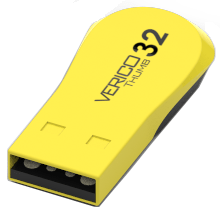 Накопитель USB 2.0 Verico 32Gb Thumb Yellow/Black Накопитель USB 2.0 Verico 32Gb Thumb Yellow/Black