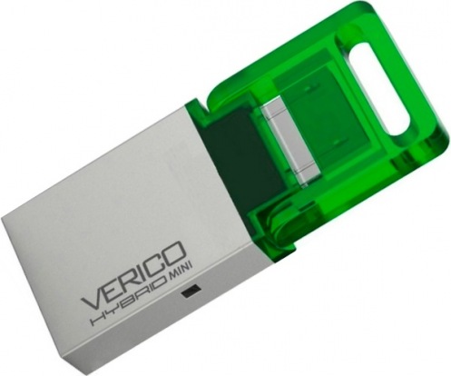 Накопитель Verico USB 8Gb Hybrid Mini Green Накопитель Verico USB 8Gb Hybrid Mini Green
