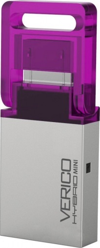 Накопитель Verico USB 8Gb Hybrid Mini Pink Накопитель Verico USB 8Gb Hybrid Mini Pink