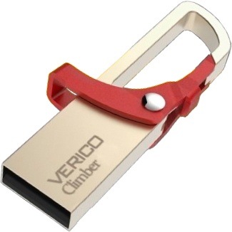 Накопитель Verico USB 8Gb Climber Red Накопитель Verico USB 8Gb Climber Red