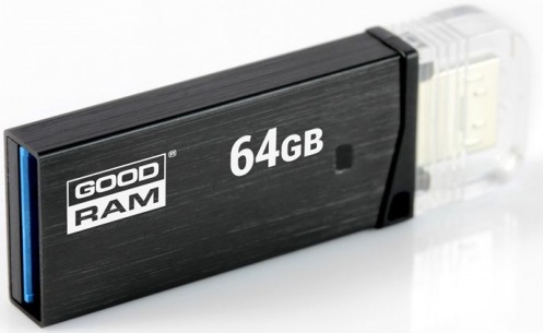 Флеш-драйв GOODRAM OTN3 64 GB USB 3.0 BLACK Флеш-драйв GOODRAM OTN3 64 GB USB 3.0 BLACK
