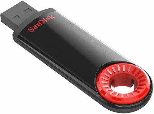 Флеш-драйв SANDISK Cruzer Dial 64Gb Black Флеш-драйв SANDISK Cruzer Dial 64Gb Black