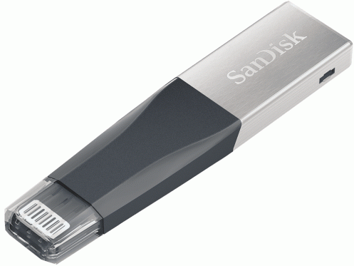Флеш-драйв SANDISK iXpand Mini 64 Gb USB 3.0/Lightning for Apple Флеш-драйв SANDISK iXpand Mini 64 Gb USB 3.0/Lightning for Apple