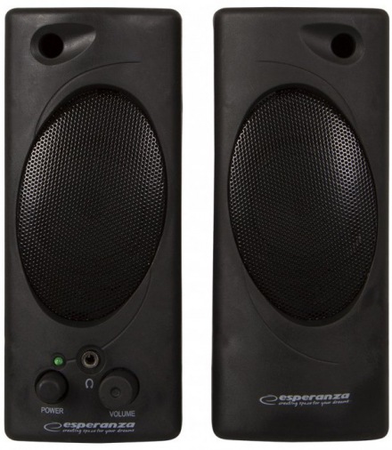 Колонки 2.0 Esperanza Speakers EP109 Black Колонки 2.0 Esperanza Speakers EP109 Black