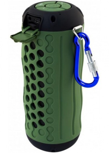 Портативна акустика GREENWAVE PS-600WP, зелено-чорний Портативна акустика GREENWAVE PS-600WP, зелено-чорний
