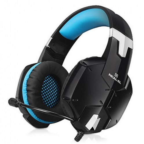 Наушники REAL-EL GDX-7500 black-blue Наушники REAL-EL GDX-7500 black-blue
