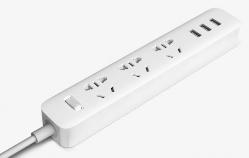 Удлинитель KingMi Power Strip (3 розетки, 3 USB) White Удлинитель KingMi Power Strip (3 розетки, 3 USB) White