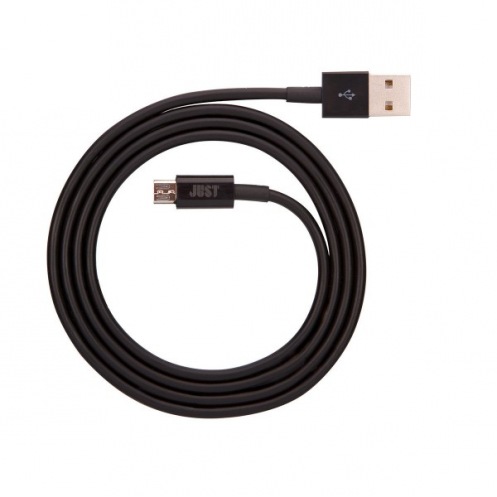 Кабель JUST Simple Micro USB Black 1M (MCR-SMP10-BLCK) Кабель JUST Simple Micro USB Black 1M (MCR-SMP10-BLCK)