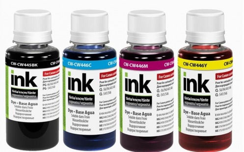 Чернило PrintPro Canon PG-445/450, CL-446/CLI-451 (4х100мл) BK/С/M/Y Чернило PrintPro Canon PG-445/450, CL-446/CLI-451 (4х100мл) BK/С/M/Y
