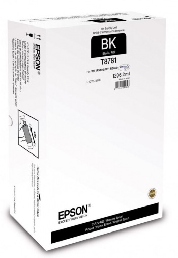 Картридж Epson WF-R5190/WF-R5690 black XXL (C13T878140) Картридж Epson WF-R5190/WF-R5690 black XXL (C13T878140)